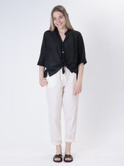 Camicia voile nero PREORDINE 22/06