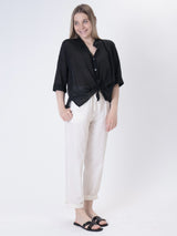 Camicia voile nero PREORDINE 22/06