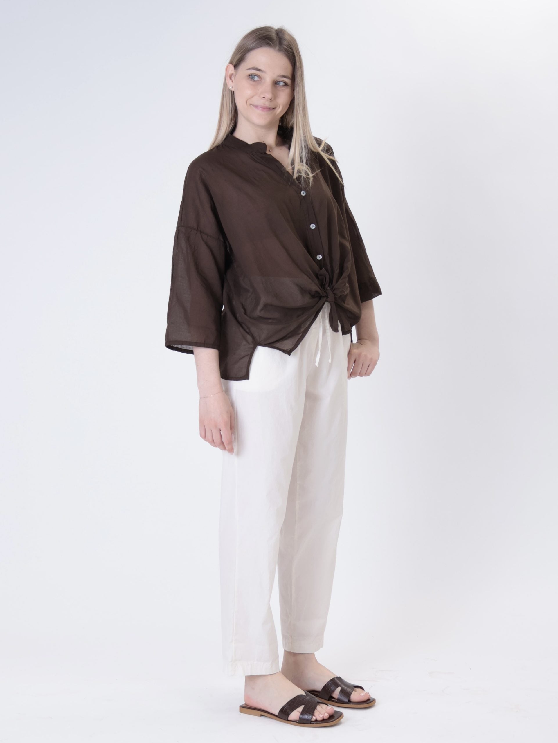 Camicia voile moro