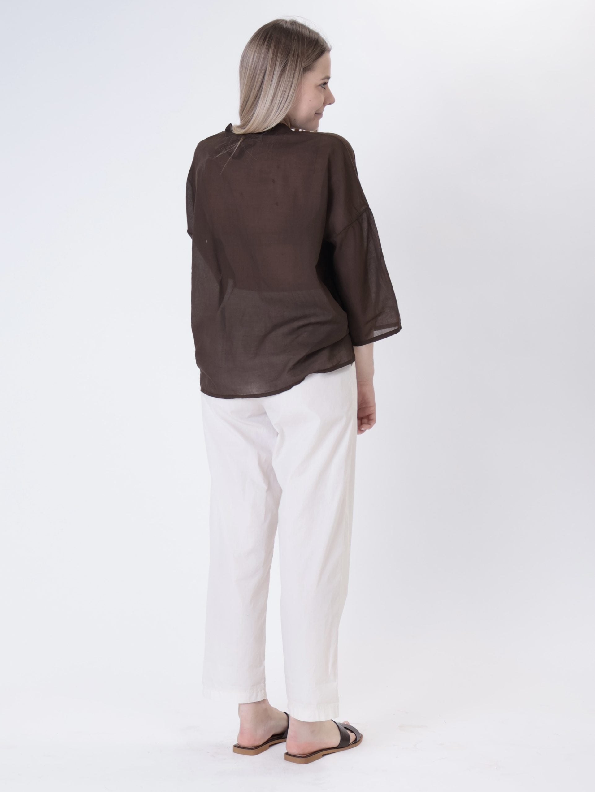 Camicia voile moro