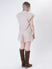 Camicia aury beige