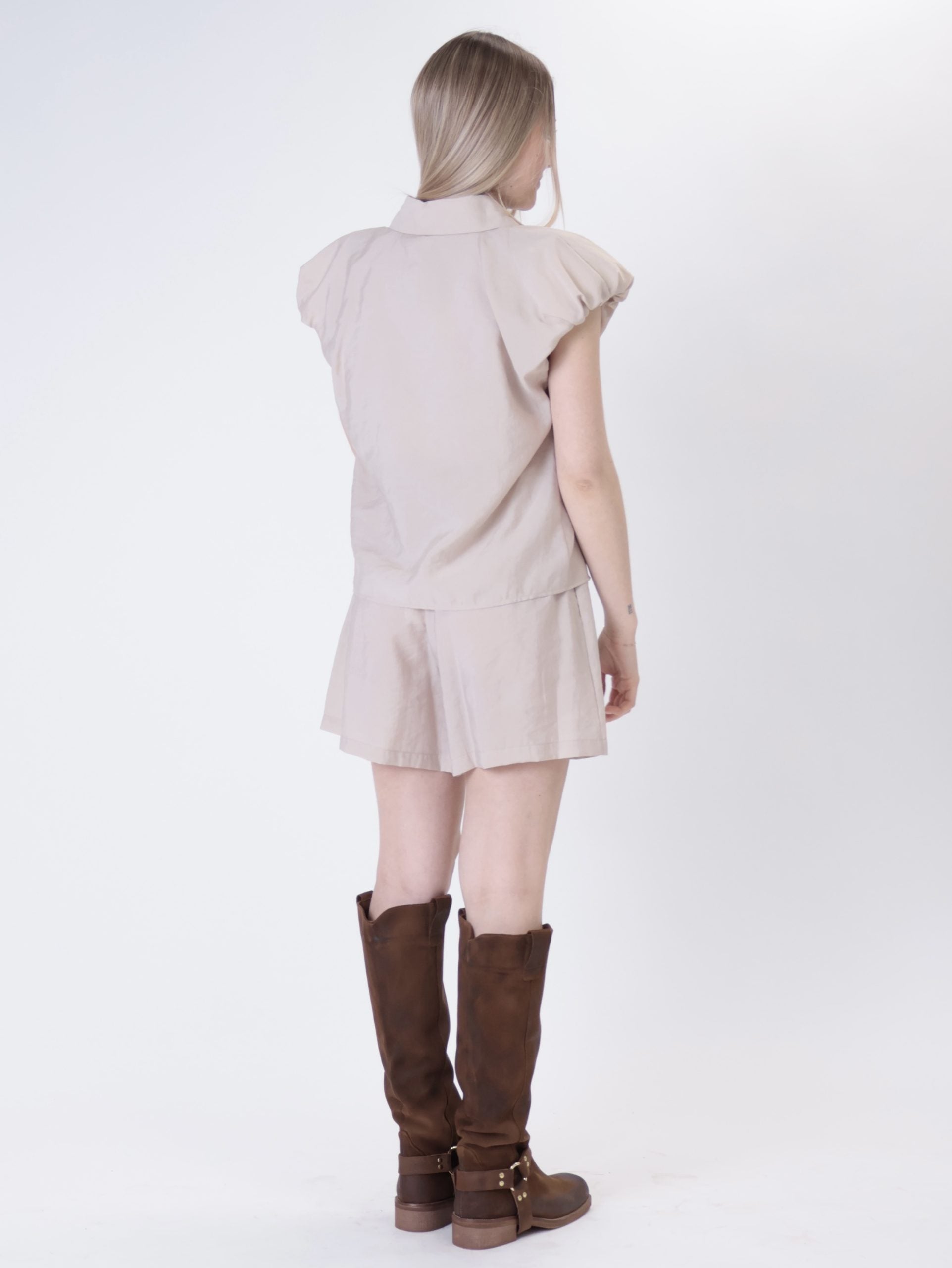 Camicia aury beige