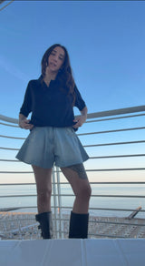 Light wash denim Ivy shorts
