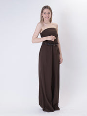 Mery dark brown trousers