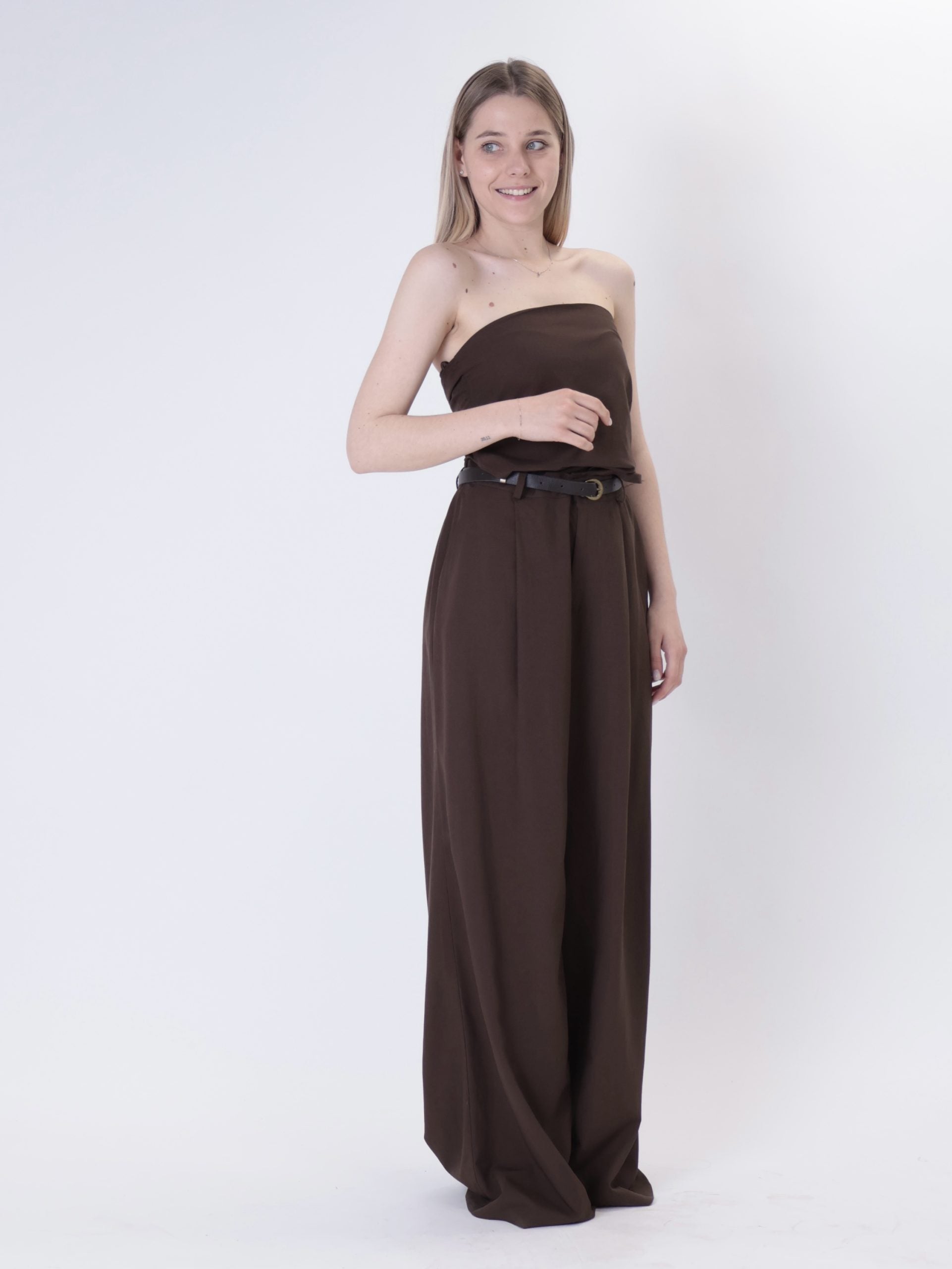 Mery dark brown trousers
