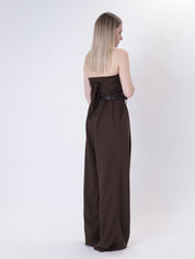Mery dark brown trousers