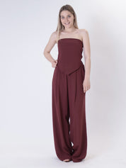 Pantalone Mery bordeaux