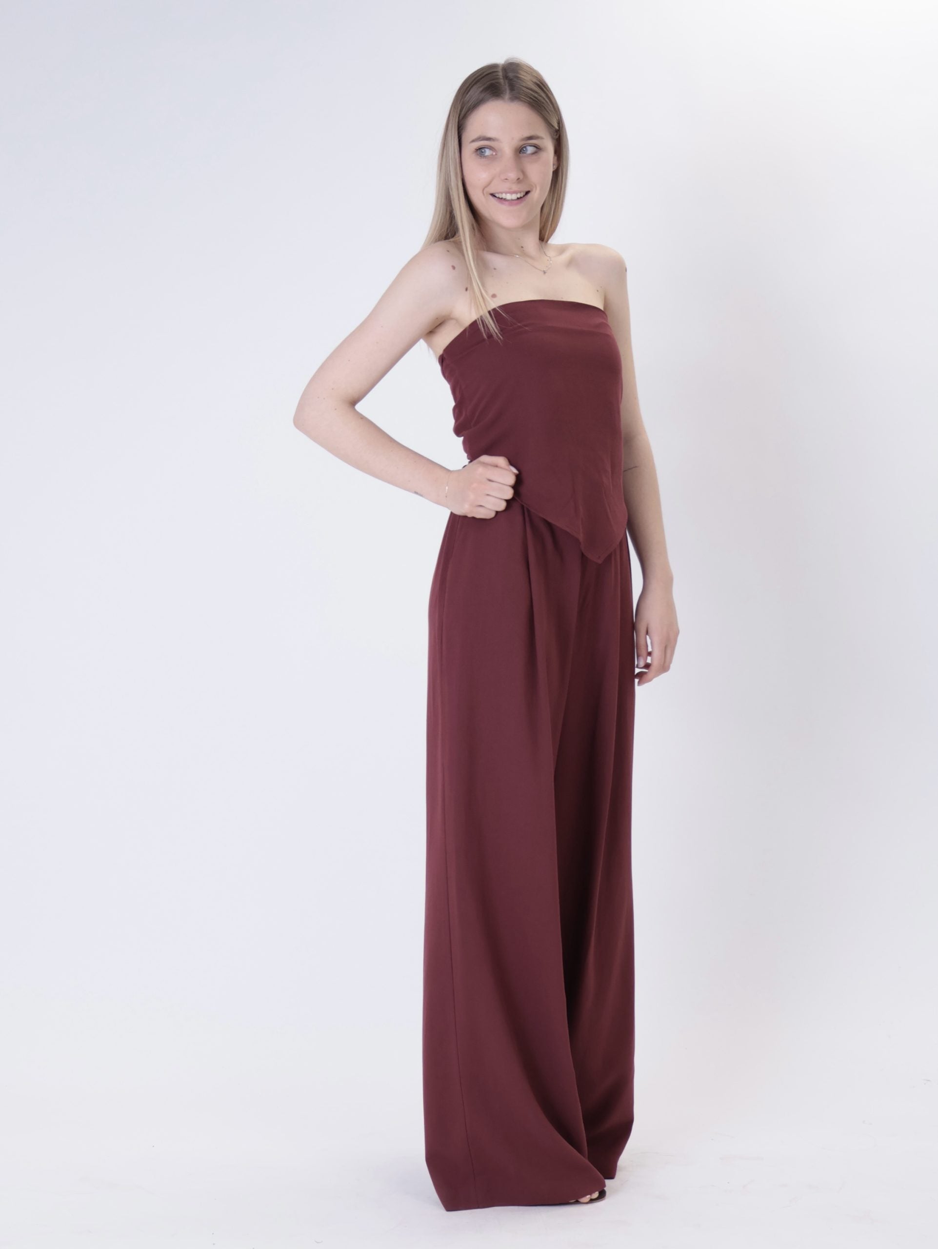 Pantalone Mery bordeaux