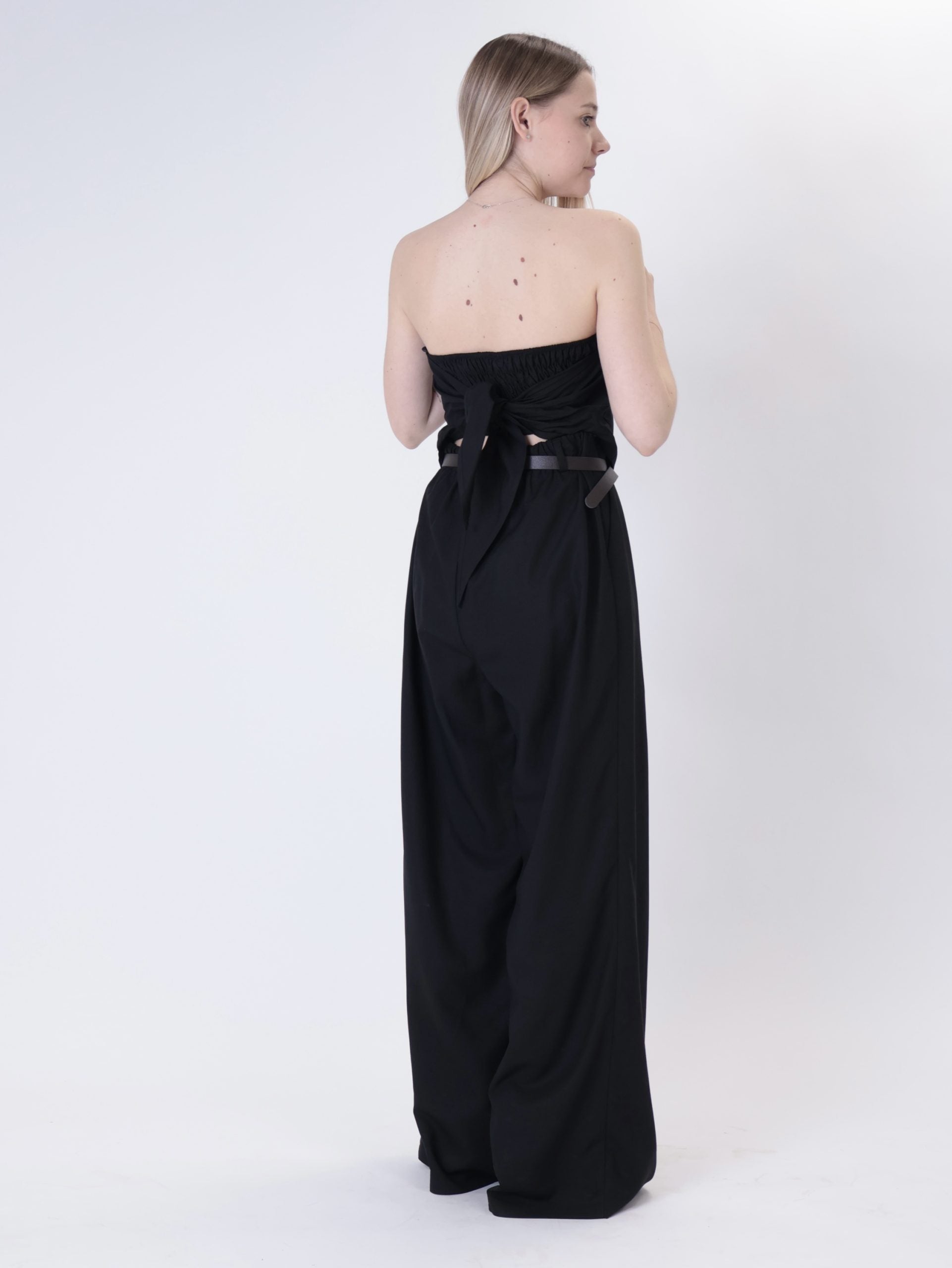 Top Mery fazzoletto nero