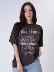 T-shirt "rock" free spirit