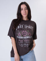 T-shirt "rock" free spirit