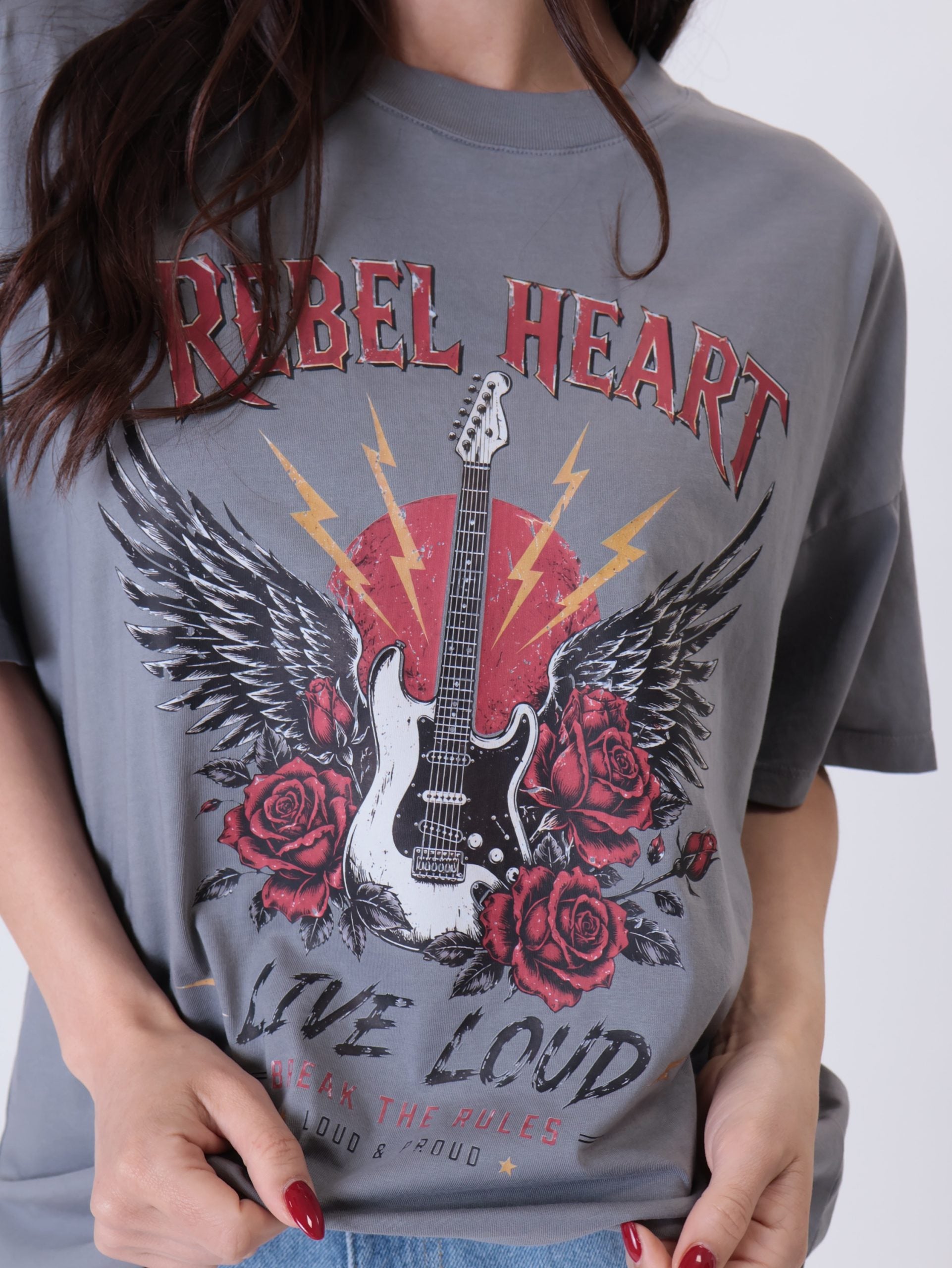 T-shirt "rock" rebel
