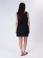 Black short sarong skirt bestseller