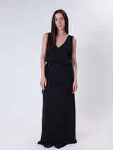 Long black pareo skirt bestseller