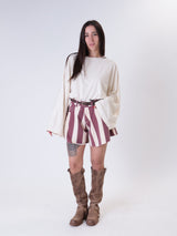Butterfly stripe shorts India PREORDER 10/06
