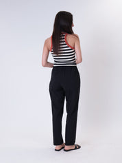 Pantalone coulisse leggero nero