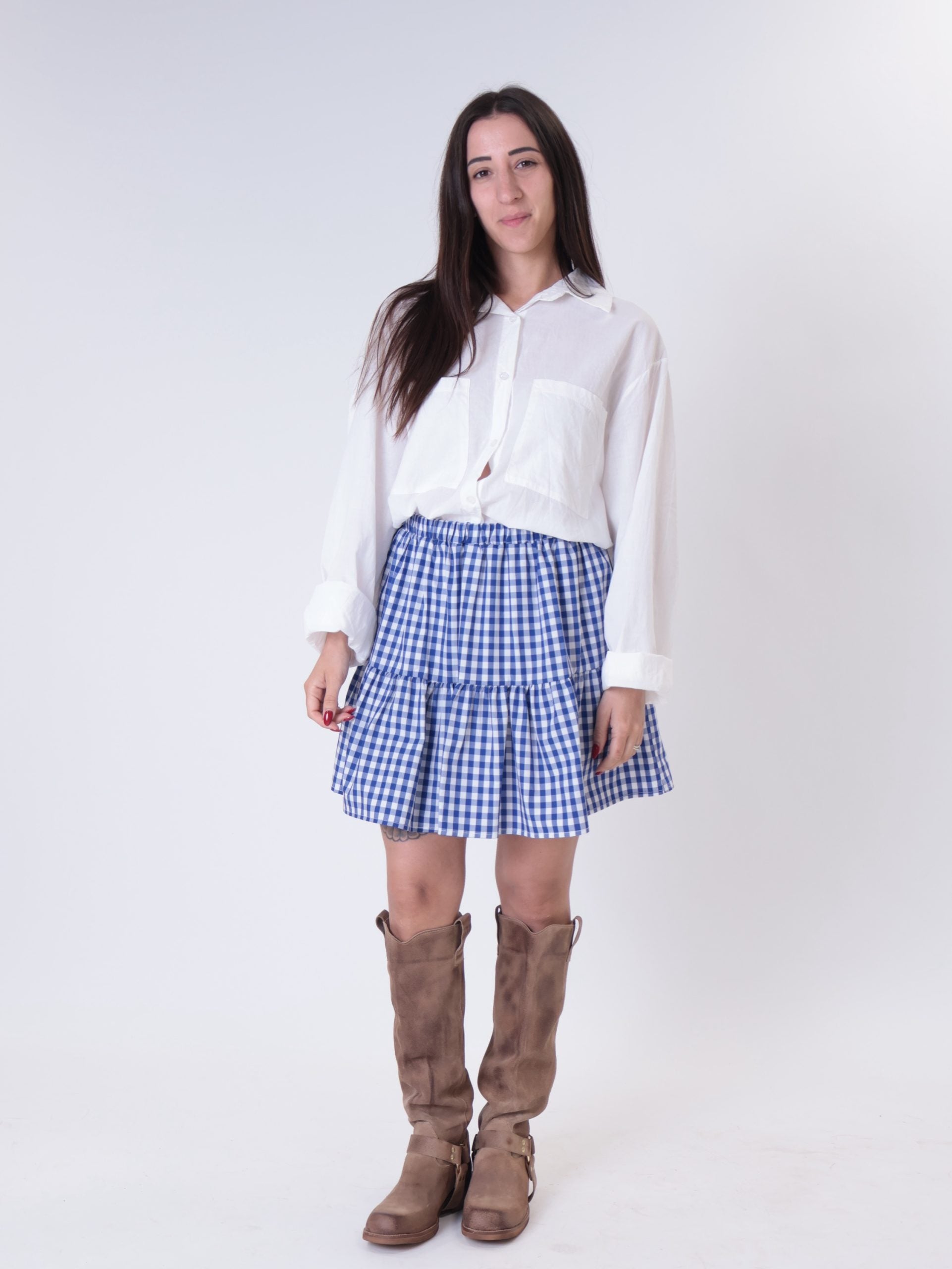 White muslin shirt PREORDER 12/06