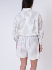 Camicia Anna riga bianca
