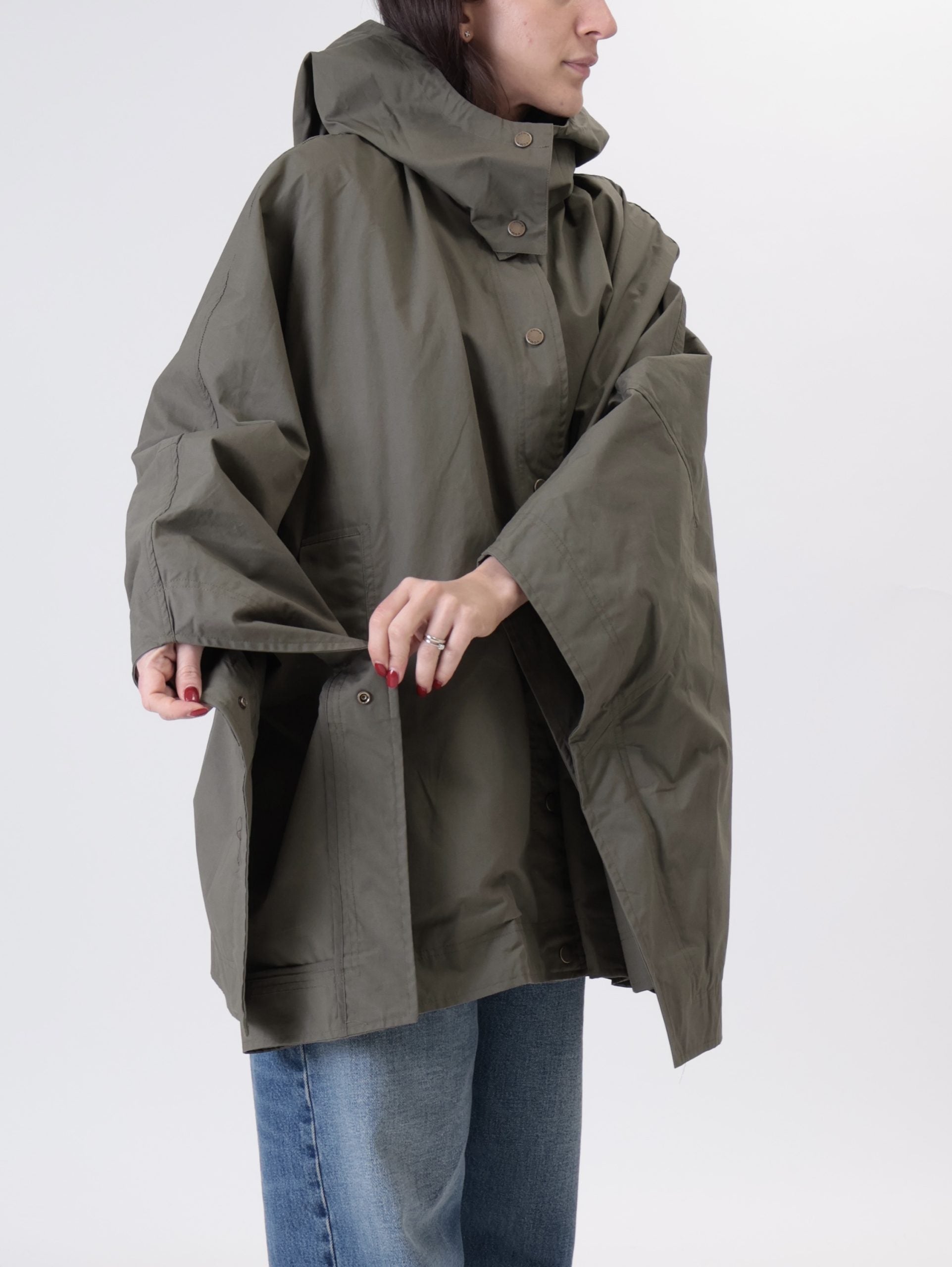 Trench svasato militare