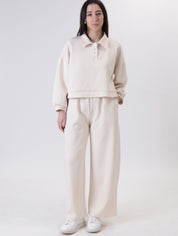 Brooklyn balloon cream trousers