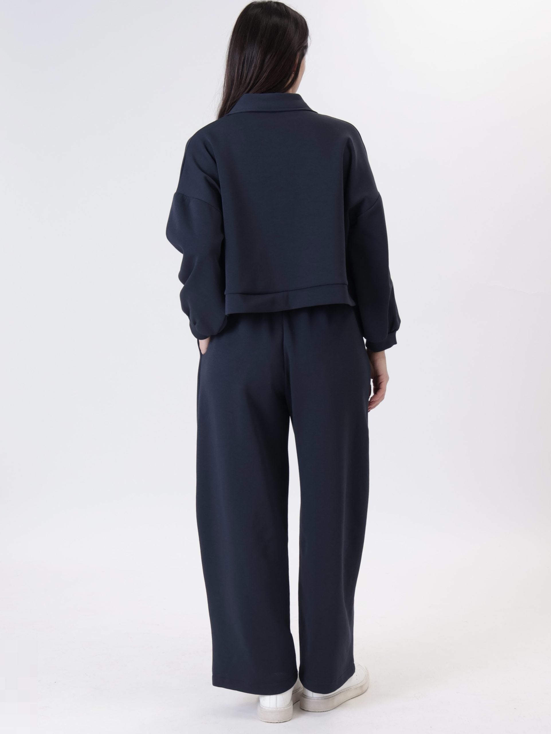 Brooklyn blue balloon trousers