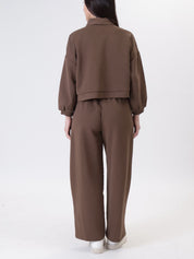 Brooklyn balloon chocolate trousers