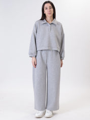 Grey Brooklyn balloon trousers