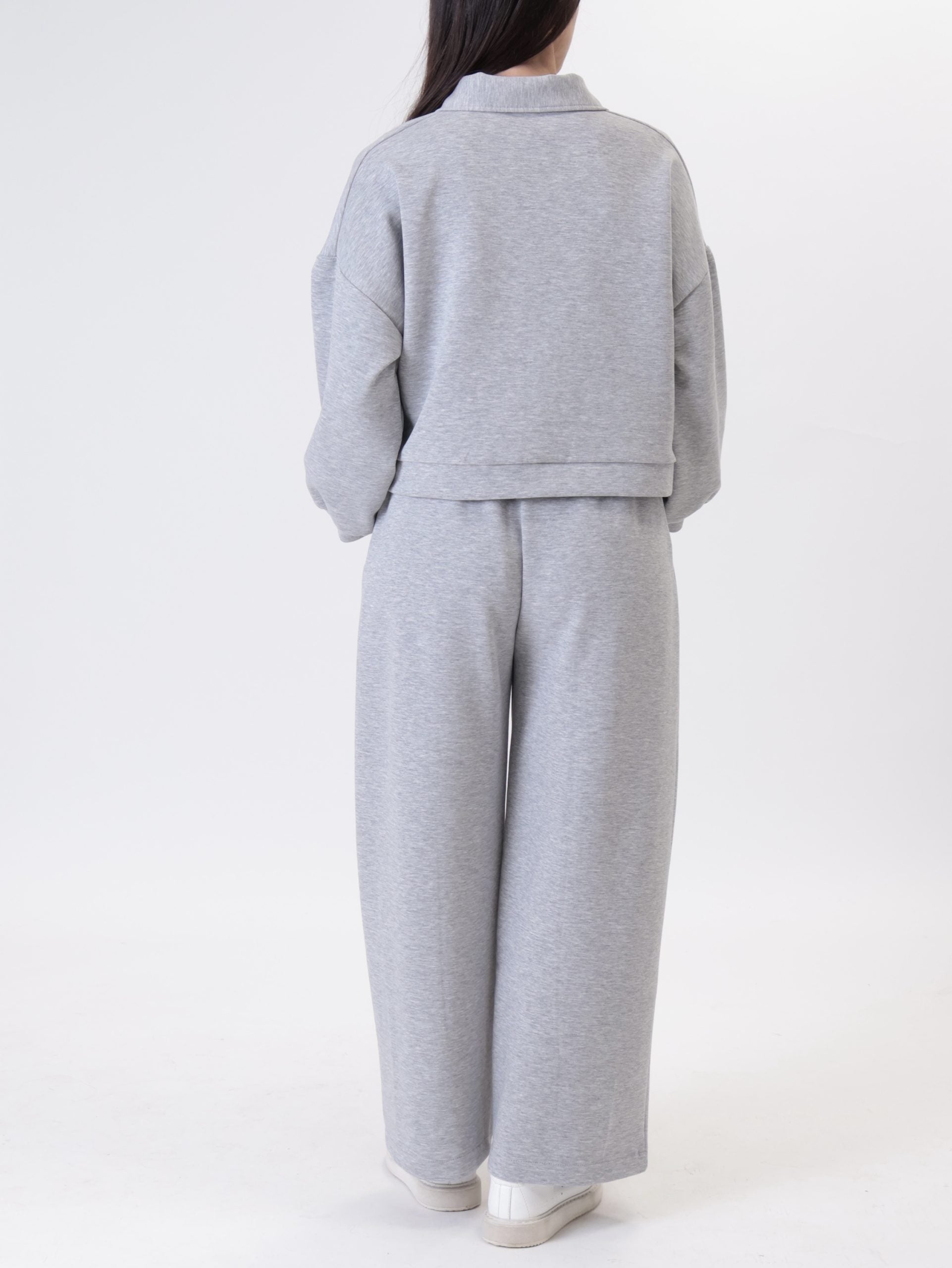 Grey Brooklyn balloon trousers