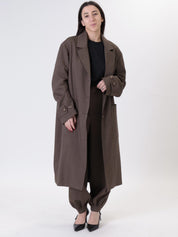 Trench lungo moro
