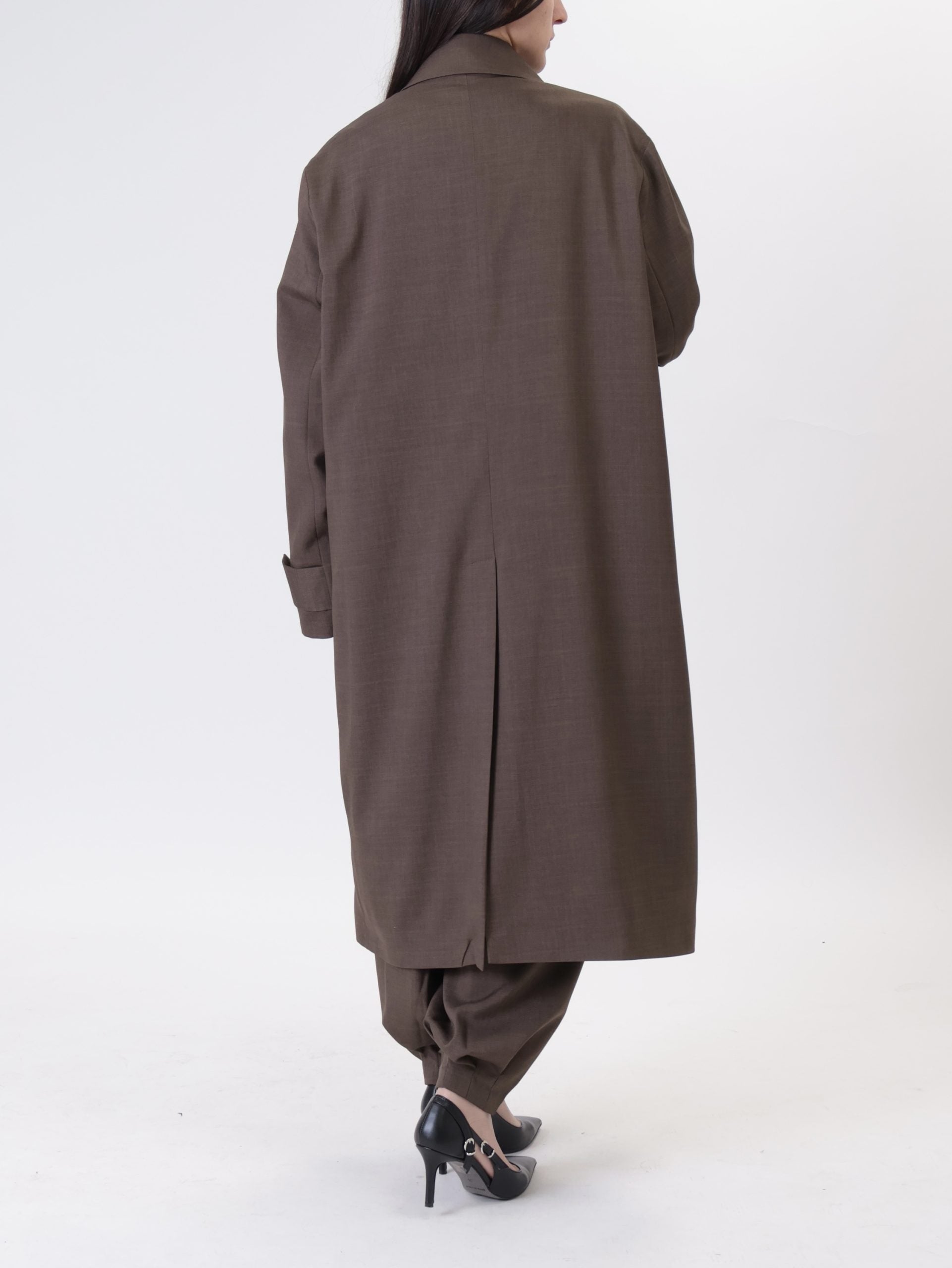 Trench lungo moro
