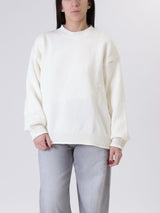 Cream crew neck jumper
