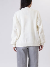 Cream crew neck jumper