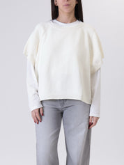 Gilet scatola panna