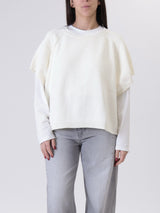 Gilet scatola panna
