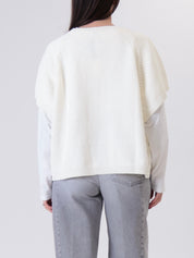Gilet scatola panna
