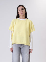 Yellow box vest