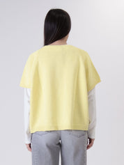 Yellow box vest