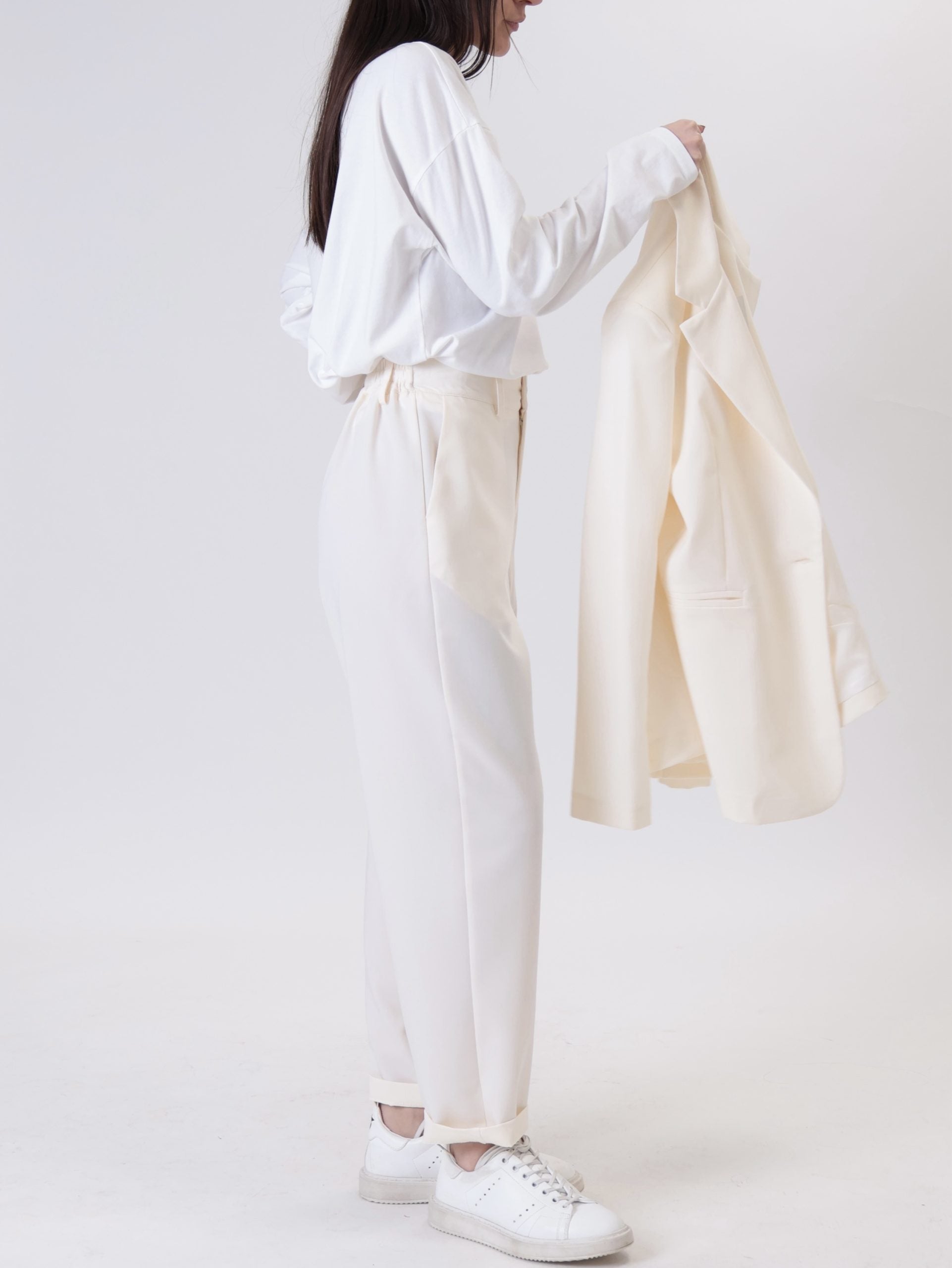 Completo giacca + pantalone burro