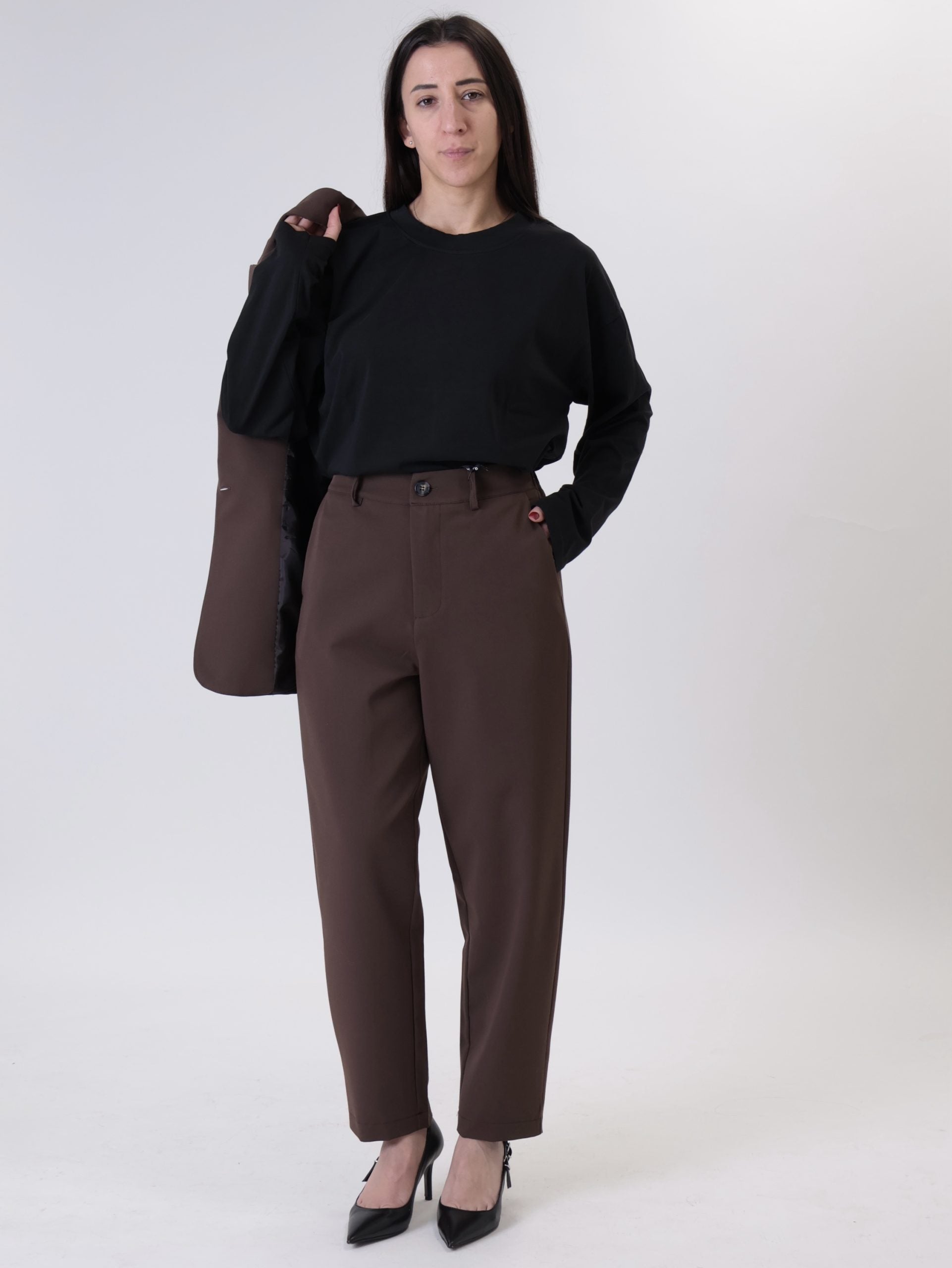 Completo giacca + pantalone moro