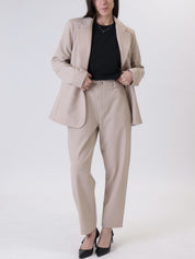 Completo giacca + pantalone sabbia