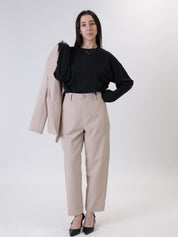 Completo giacca + pantalone sabbia