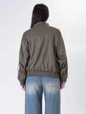 Military toggle sports jacket