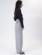 Washed-out grey Phoebe jeans
