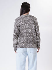 Bestselling dark brown/cream cardigan