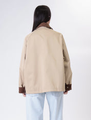 Giacca cotone cammello