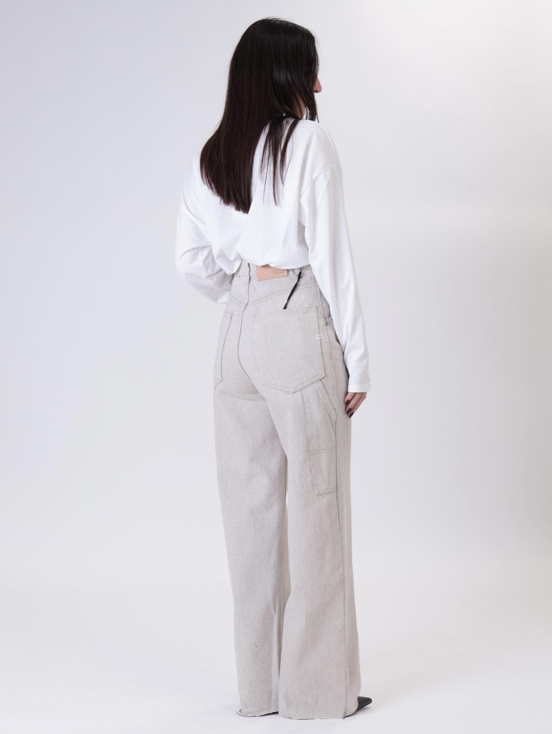 Jeans Lena pepper salt
