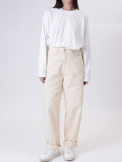 Laila cream jeans