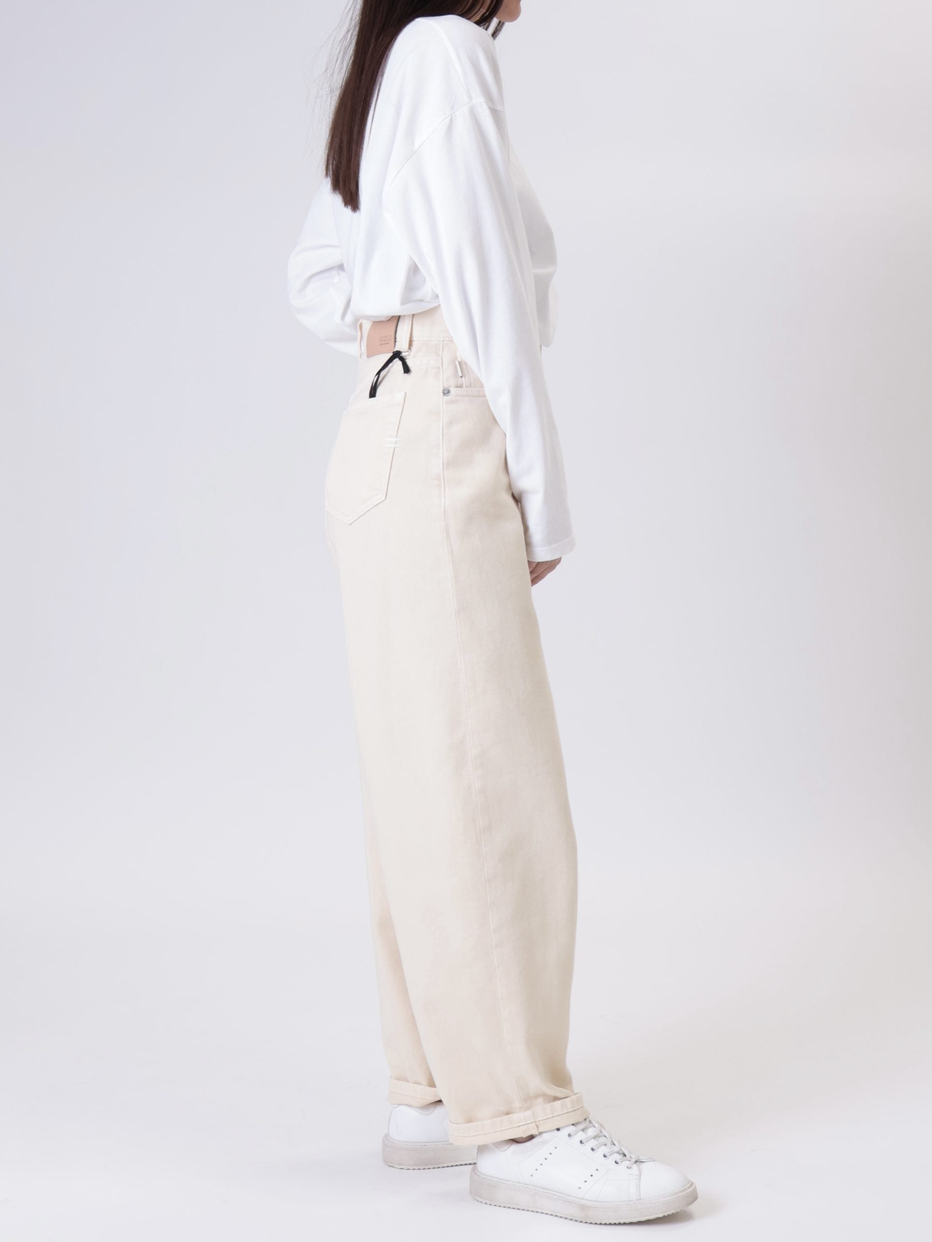 Laila cream jeans