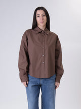 Camicia basic tabacco