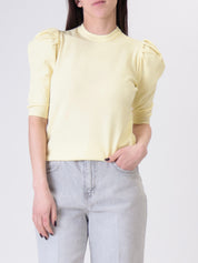 Pull sbuffo giallo